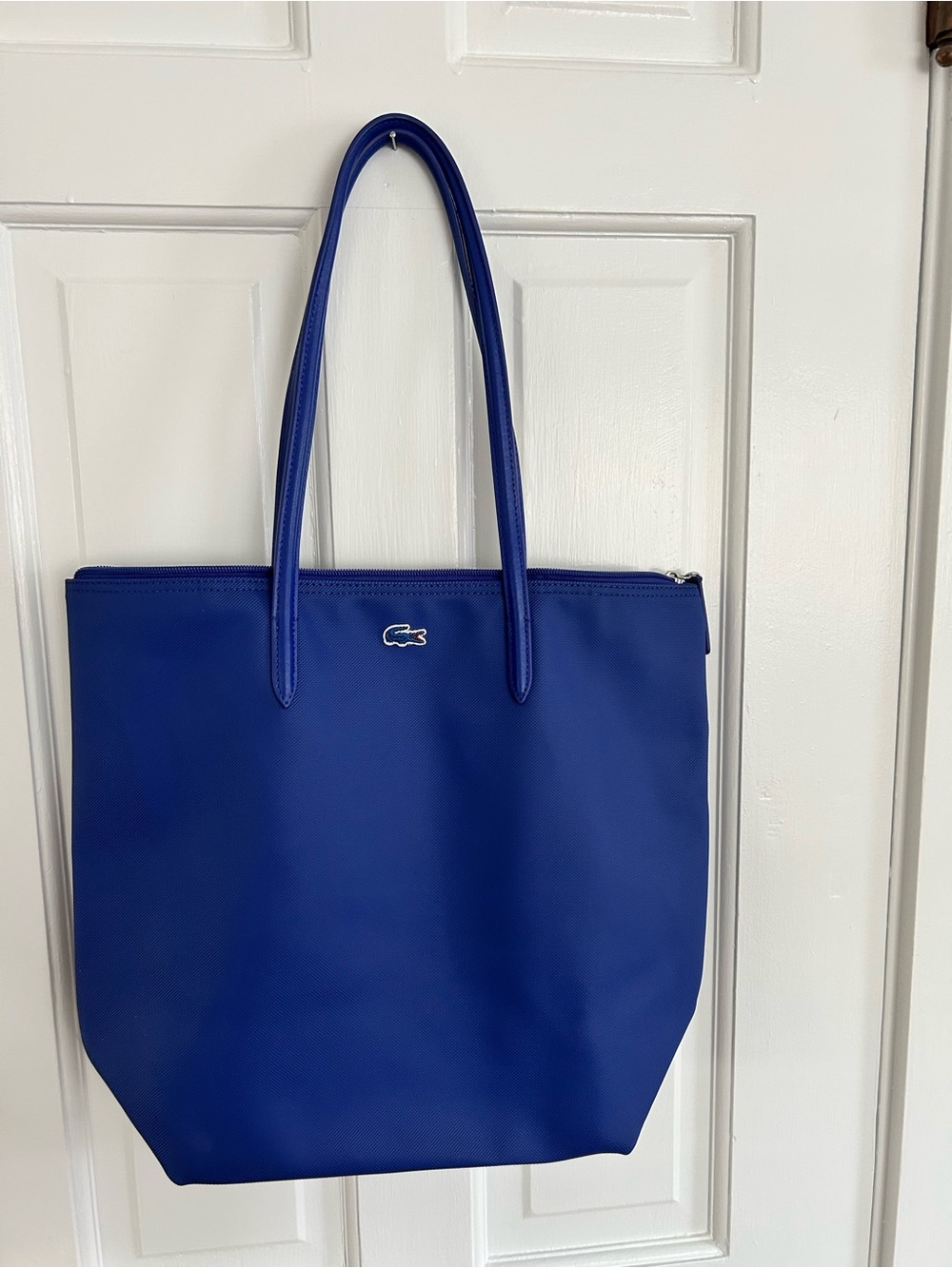 Lacoste Blue Tote Bag